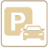 Pictogramm Parkplätze vorhanden