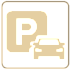 Pictogramm Parkplätze vorhanden